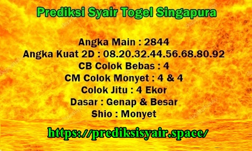 Prediksi Syair Togel Singapura 4 Januari 2024
